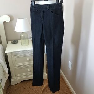 TALBOTS MODERN BOOT JEANS DARK WASH NWOT